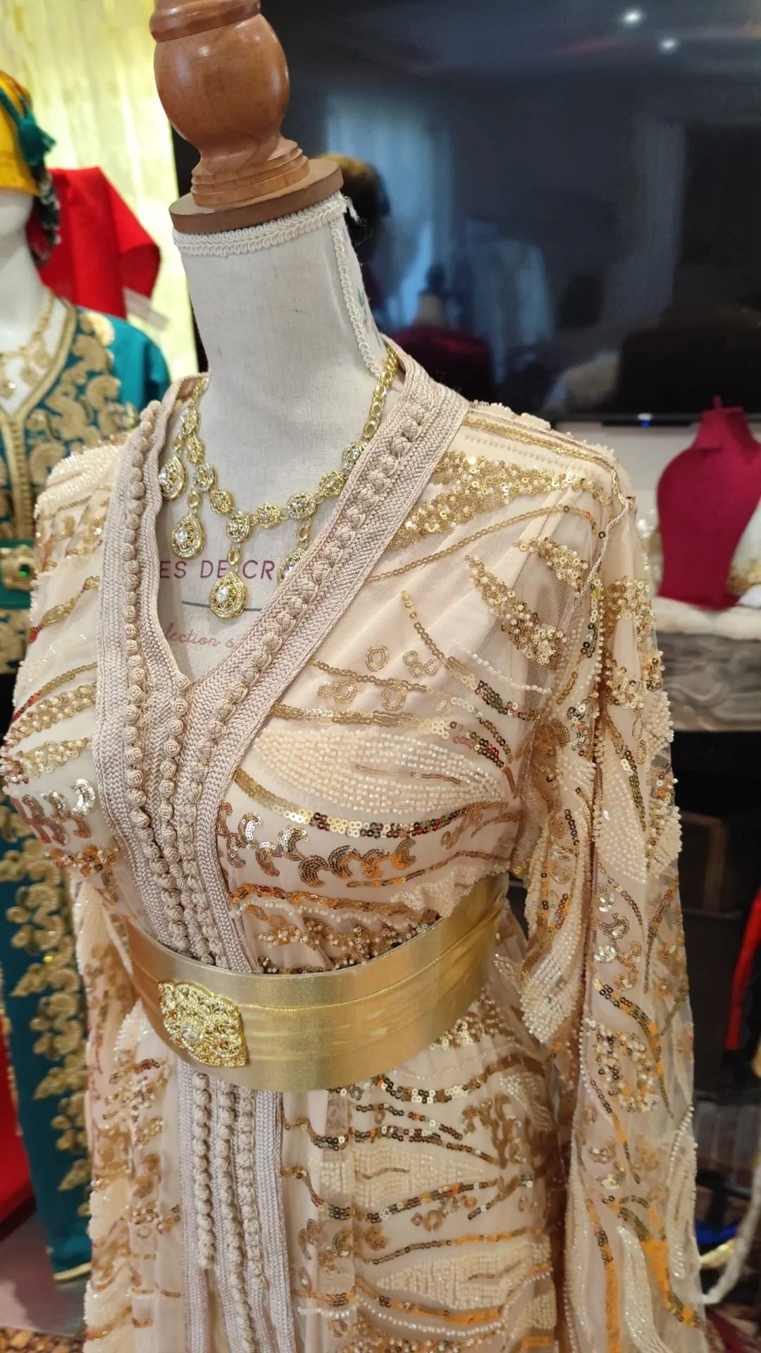 caftan marocain neuf _ takchita deux pièces – Image 13