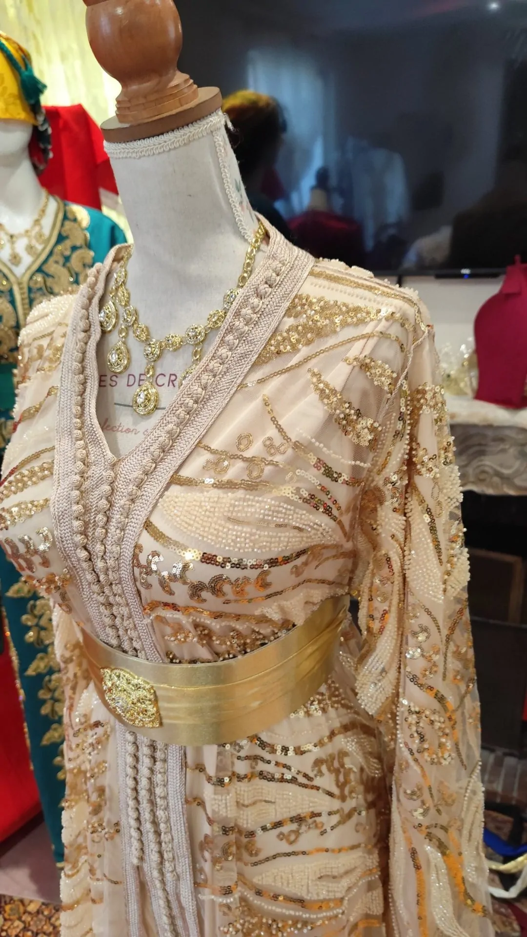 caftan marocain neuf _ takchita deux pièces – Image 12