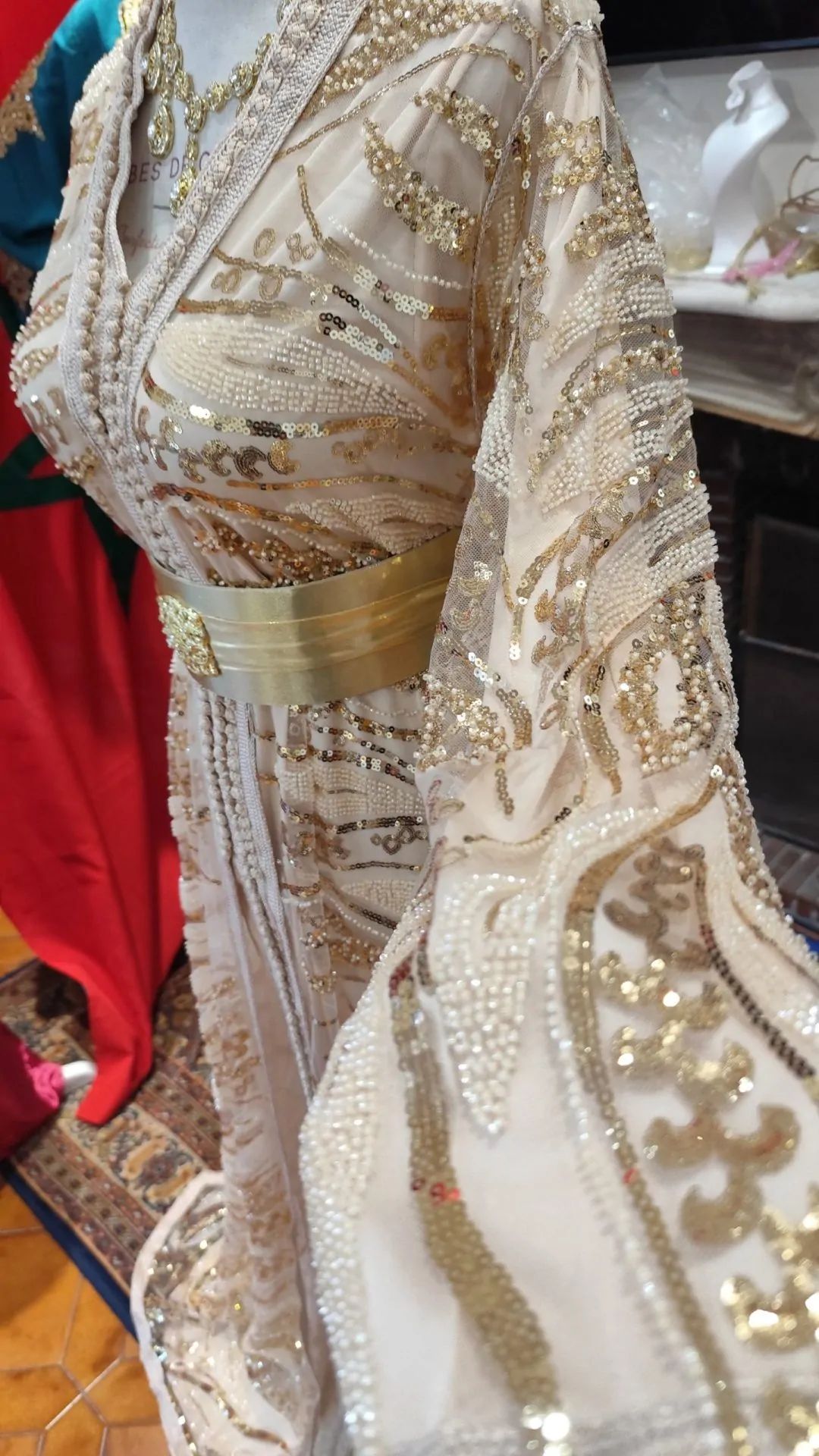 caftan marocain neuf _ takchita deux pièces – Image 9