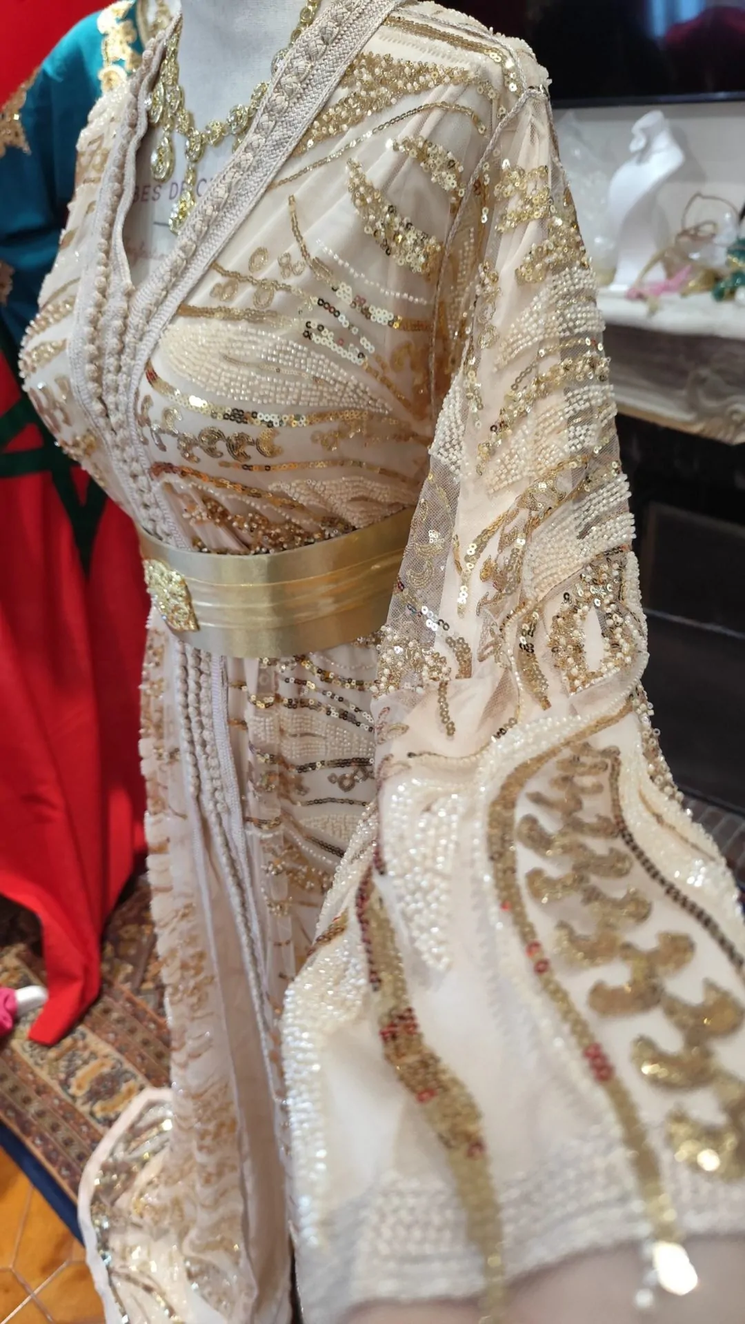 caftan marocain neuf _ takchita deux pièces – Image 8