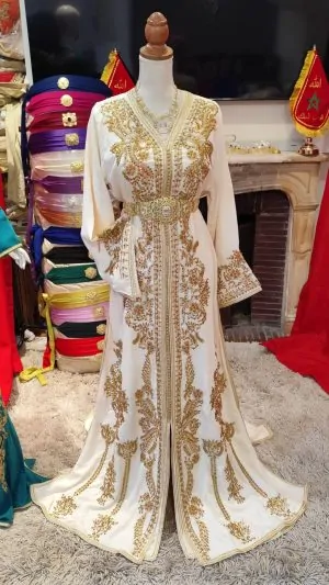 قفطان مغربي جديد، قطعتين
