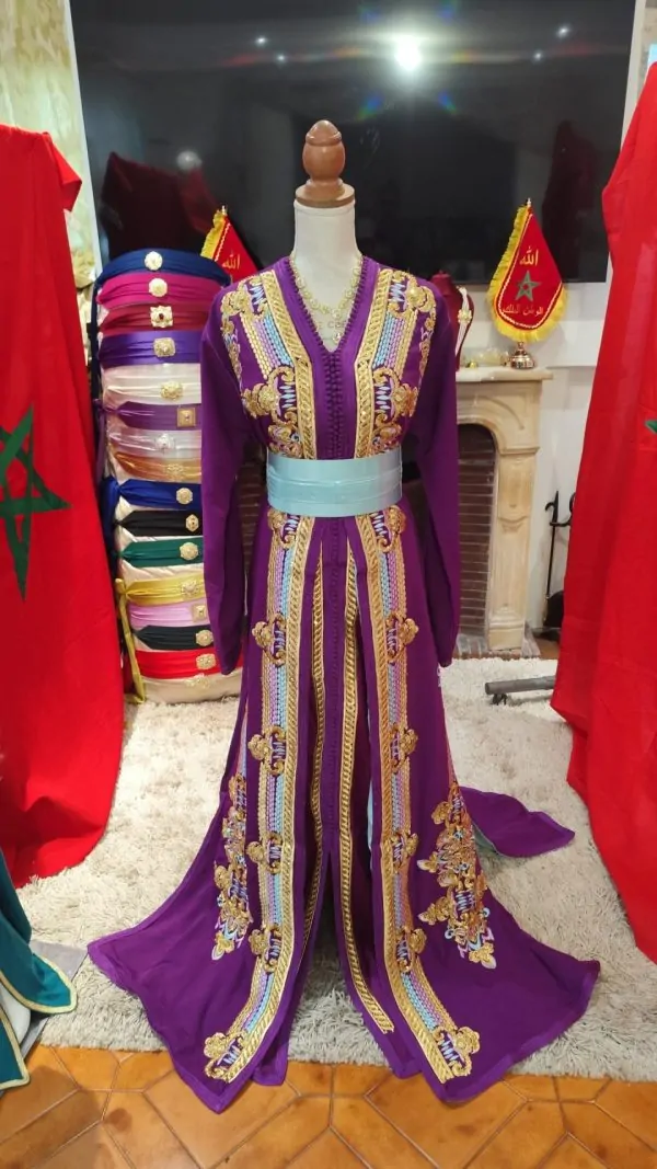 caftan marocain neuf doublé — photo 4