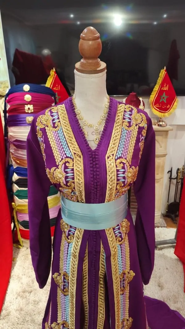 caftan marocain neuf doublé — photo 8