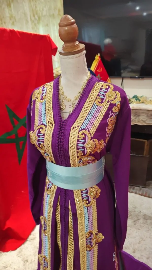caftan marocain neuf doublé — photo 10