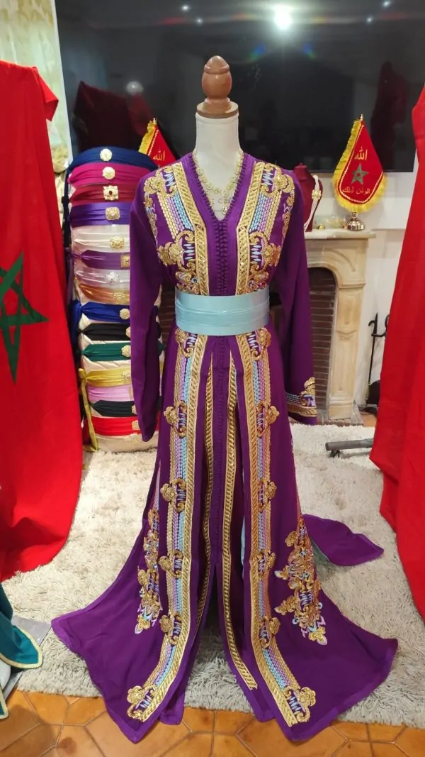 caftan marocain neuf doublé — photo 11