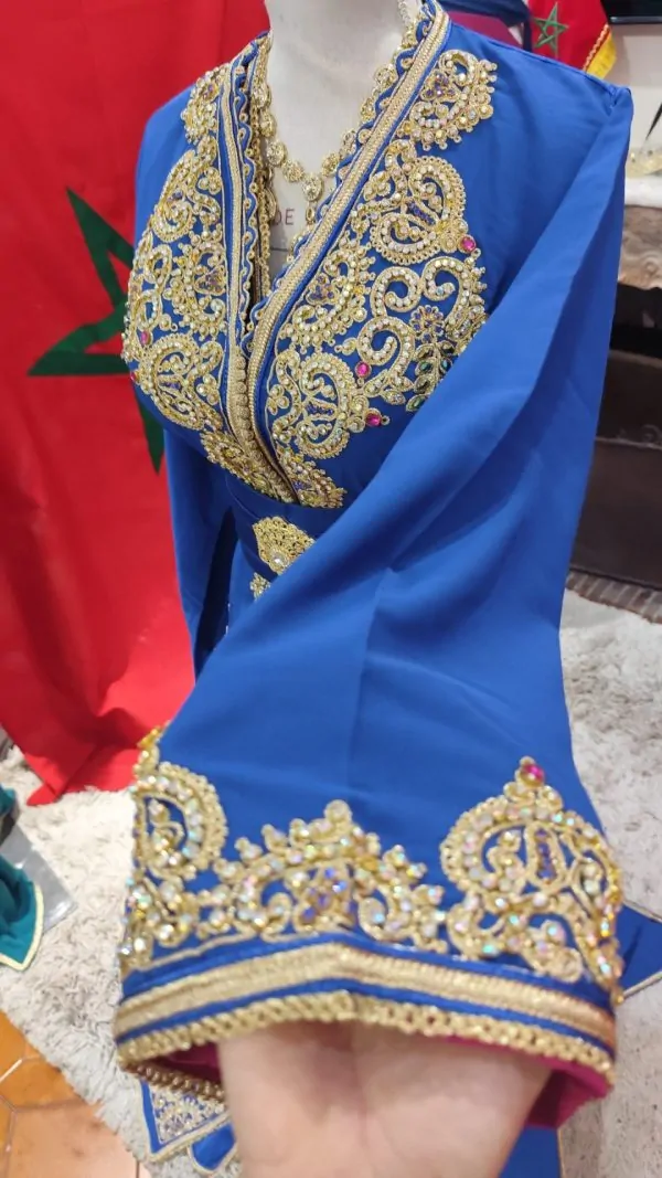 caftan marocain neuf doublé — photo 4