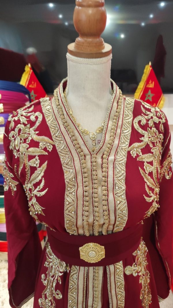 caftan marocain neuf doublé — photo 6