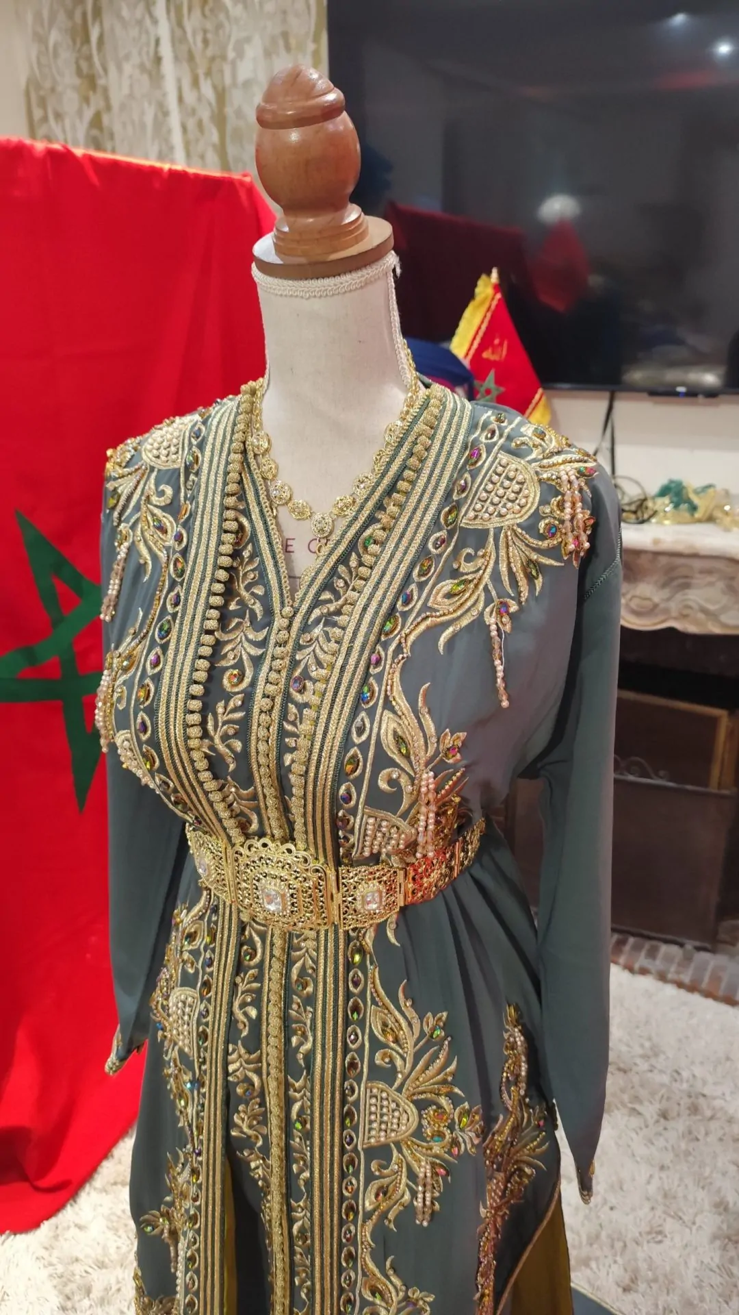 caftan marocain neuf doublé – Image 11