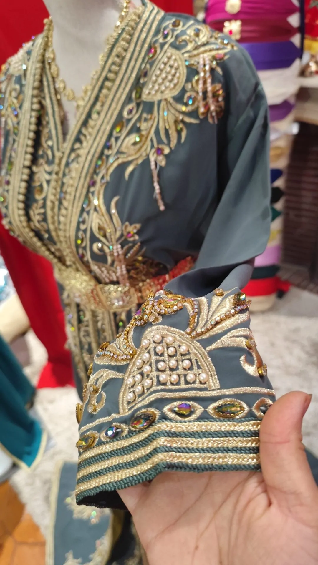 caftan marocain neuf doublé – Image 8