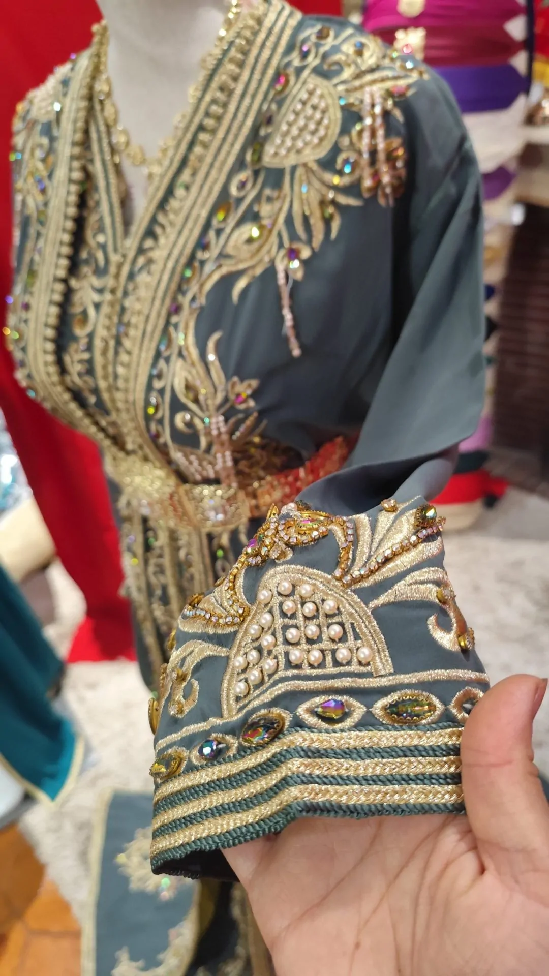 caftan marocain neuf doublé – Image 4
