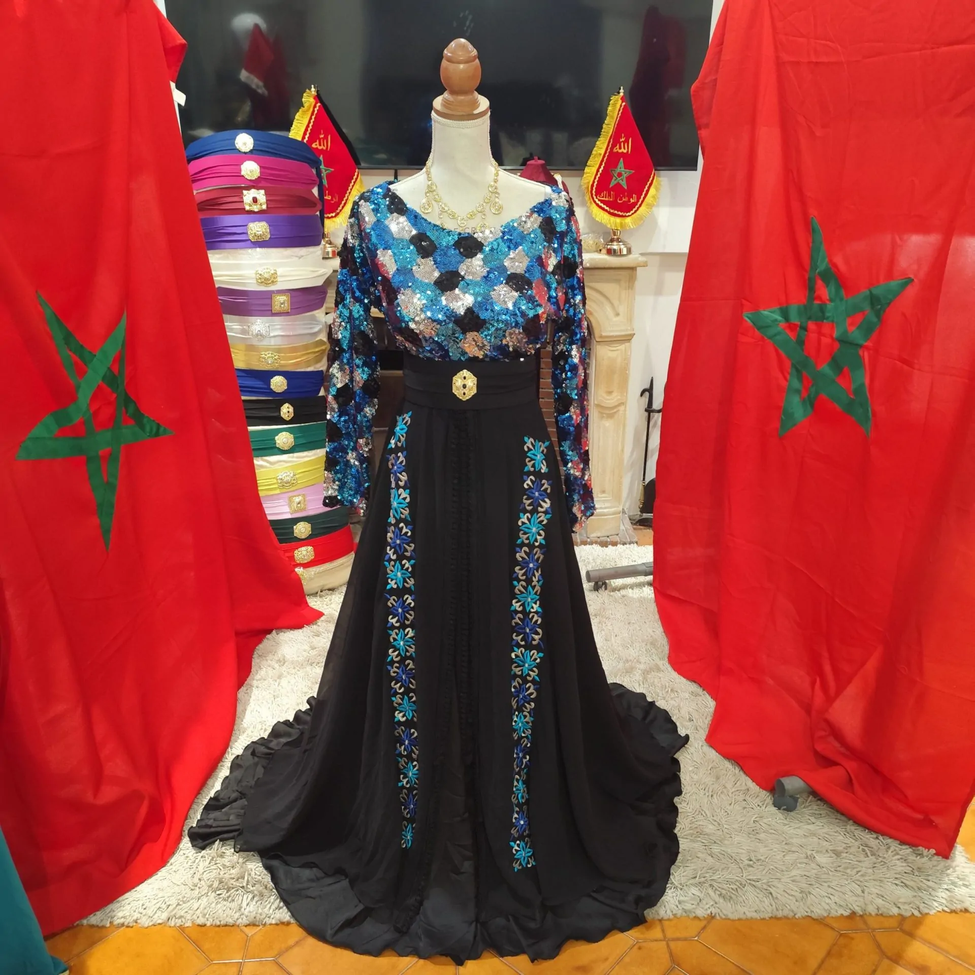 caftan marocain d occasion nikel – Image 9