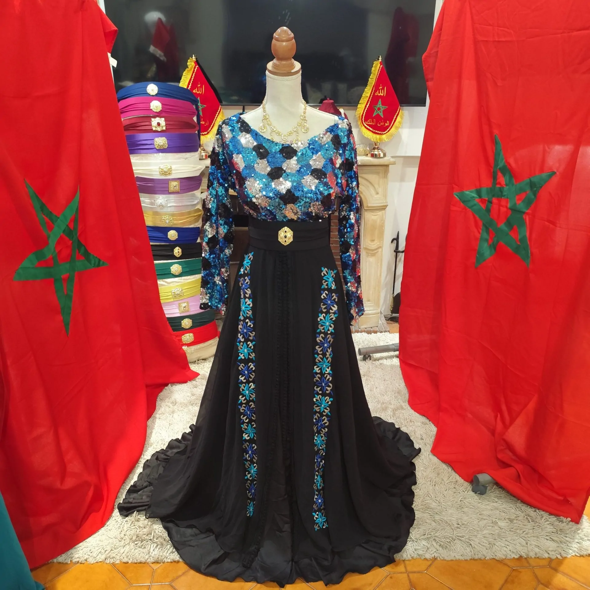 caftan marocain d occasion nikel