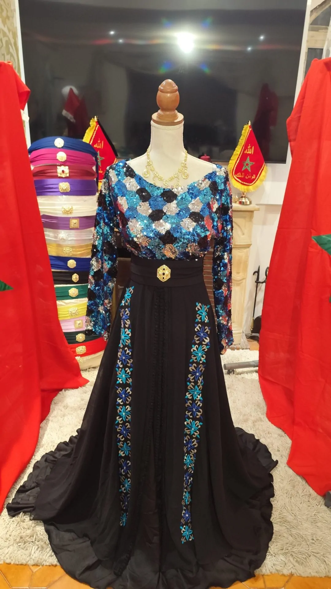 caftan marocain d occasion nikel – Image 16