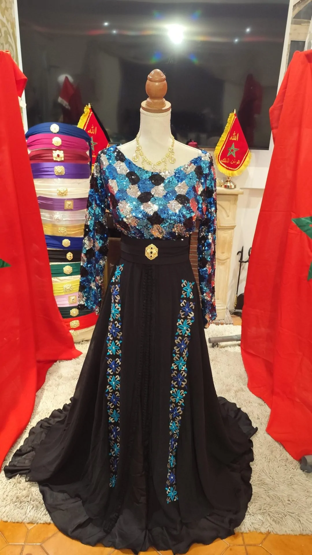 caftan marocain d occasion nikel – Image 11