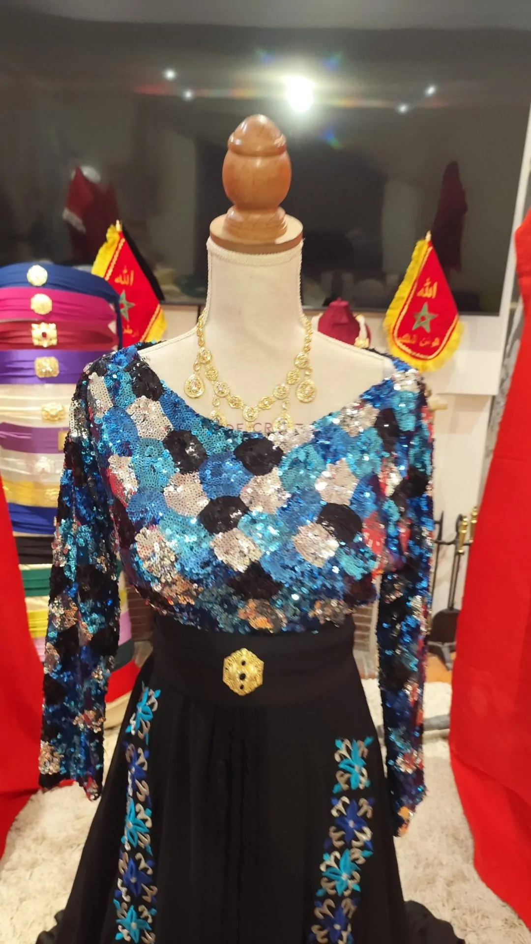 caftan marocain d occasion nikel – Image 12
