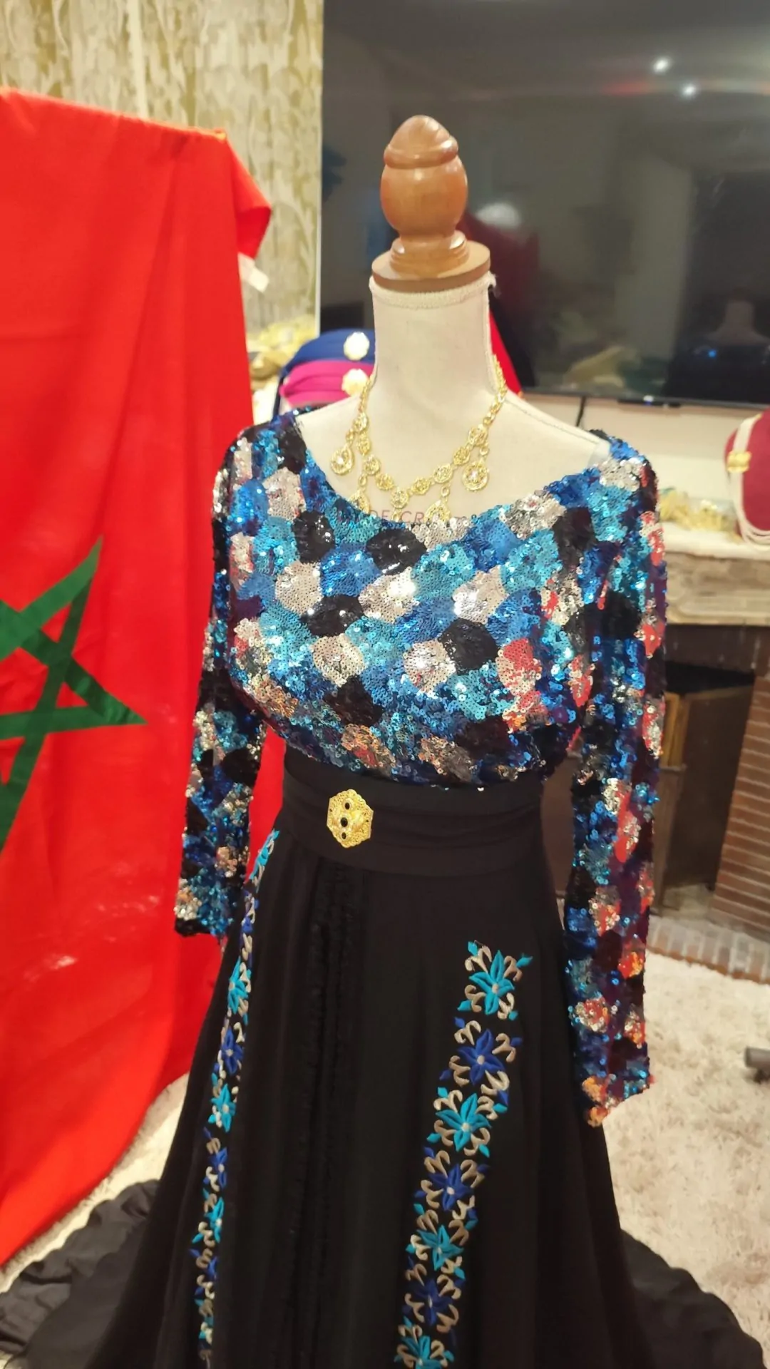 caftan marocain d occasion nikel – Image 7