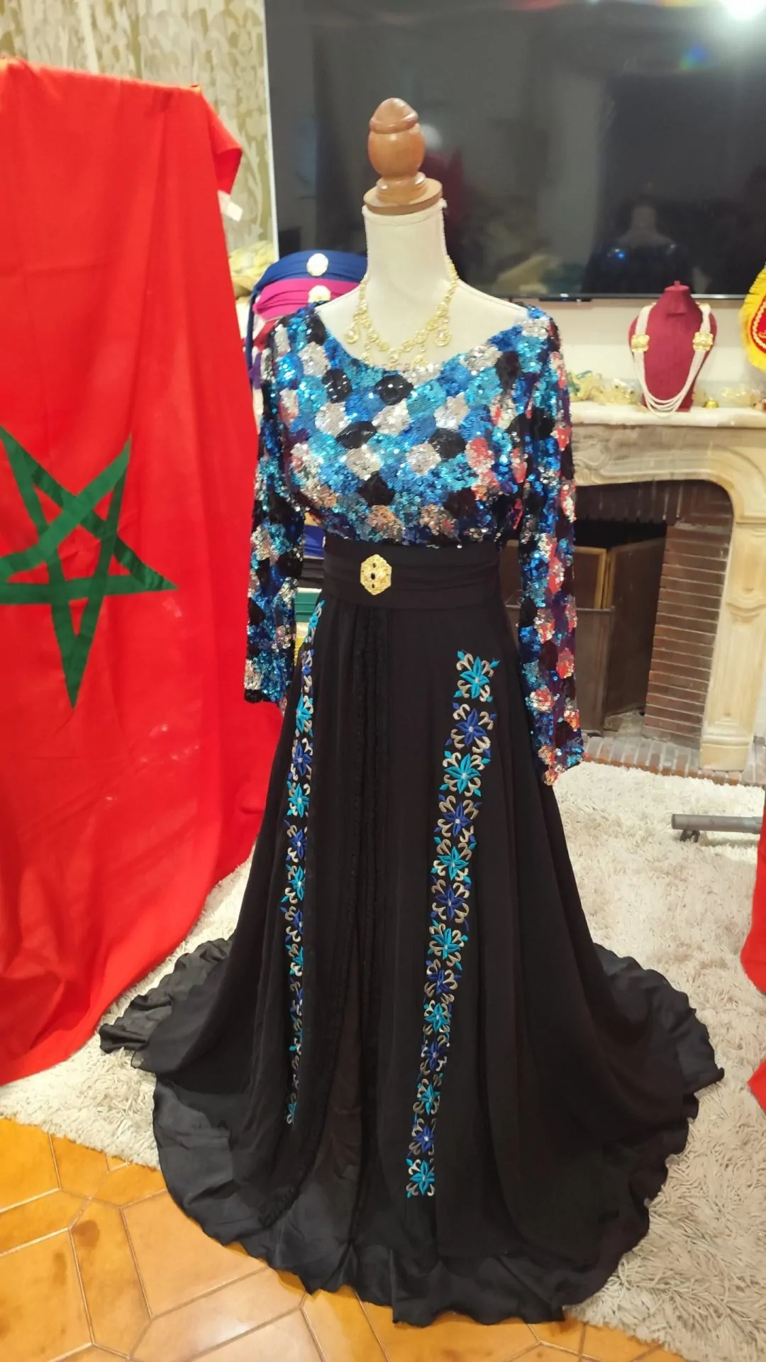 caftan marocain d occasion nikel – Image 3