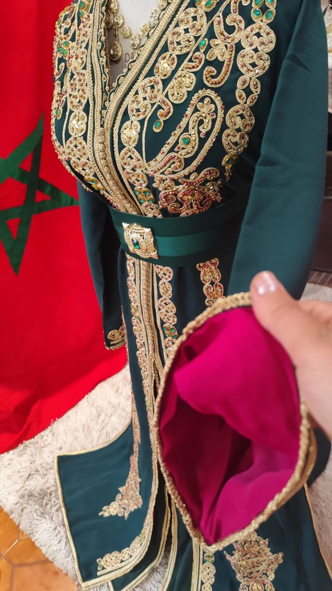 caftan marocain neuf doublé – Image 3
