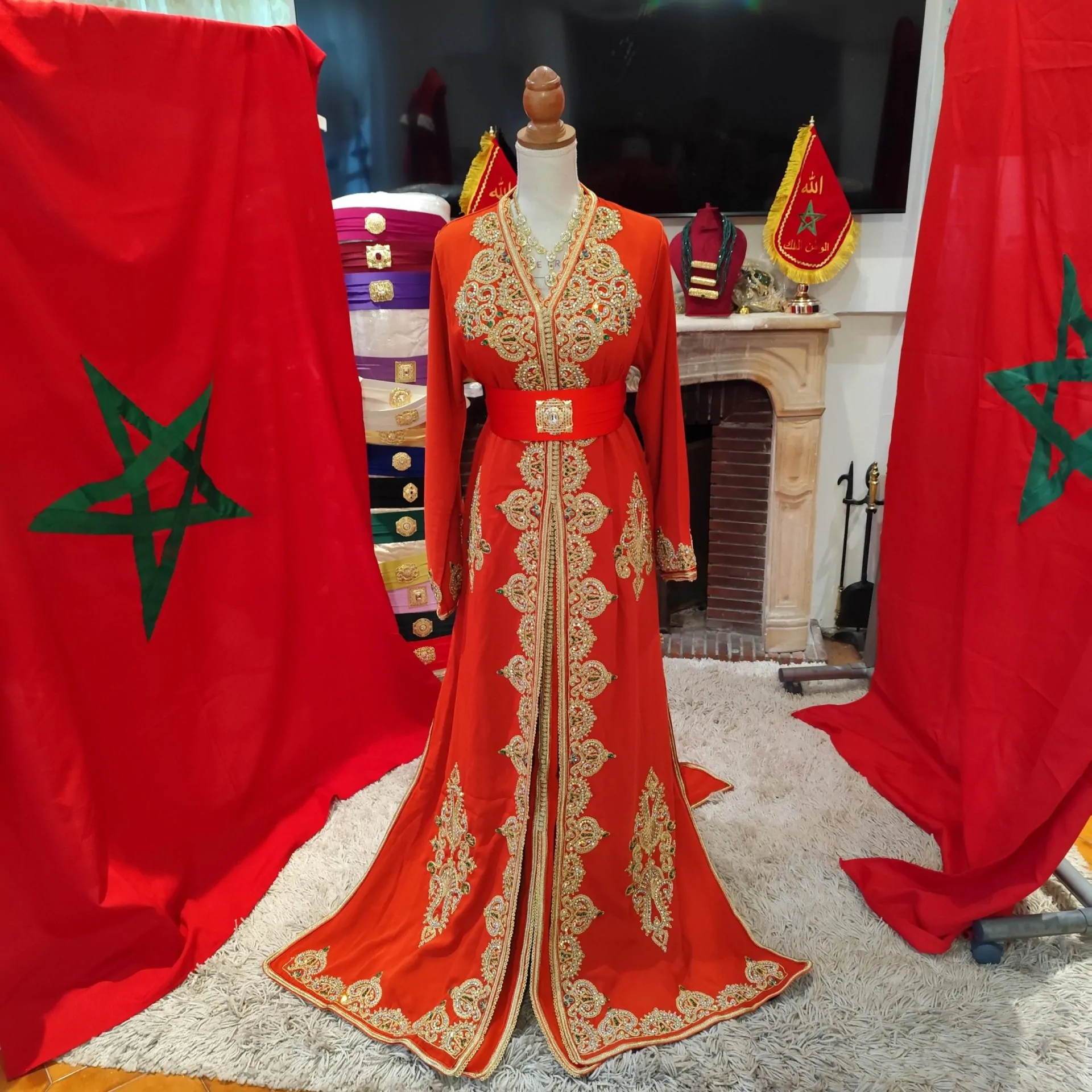 caftan marocain neuf doublé
