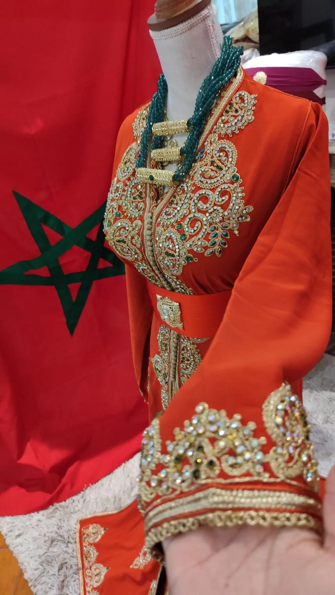 caftan marocain neuf doublé – Image 10