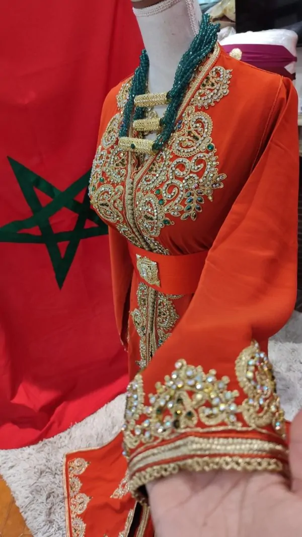 caftan marocain neuf doublé — photo 14