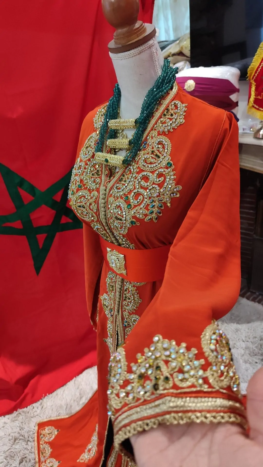 caftan marocain neuf doublé – Image 6