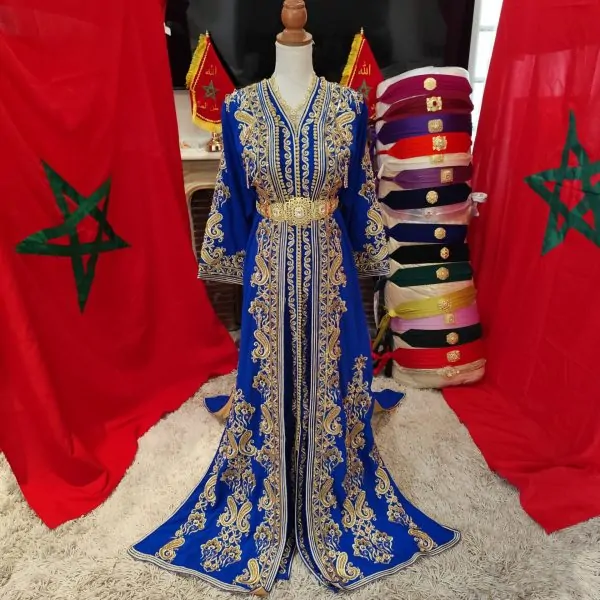 caftan marocain neuf doublé — photo 9