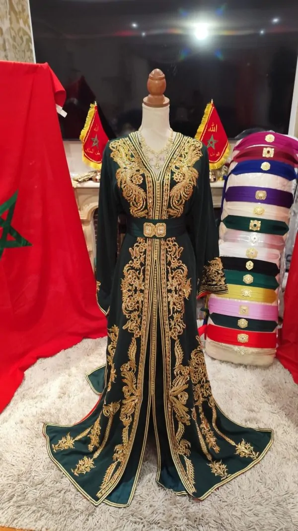 caftan marocain neuf doublé — photo 4