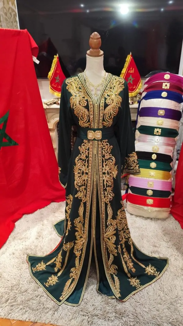 caftan marocain neuf doublé — photo 6