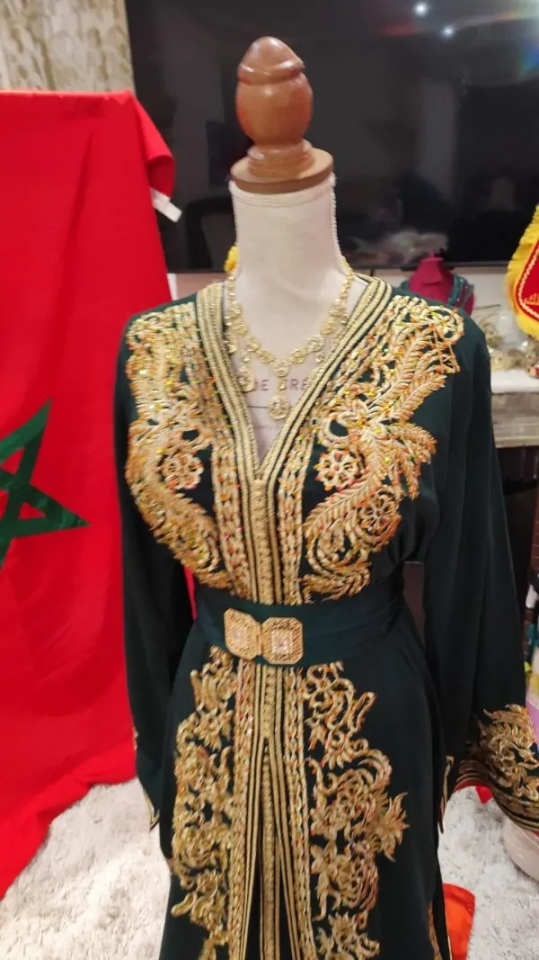 caftan marocain neuf doublé — photo 11