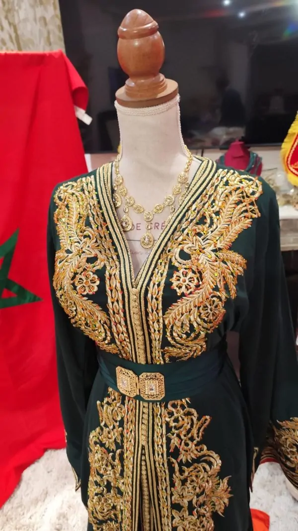 caftan marocain neuf doublé — photo 9
