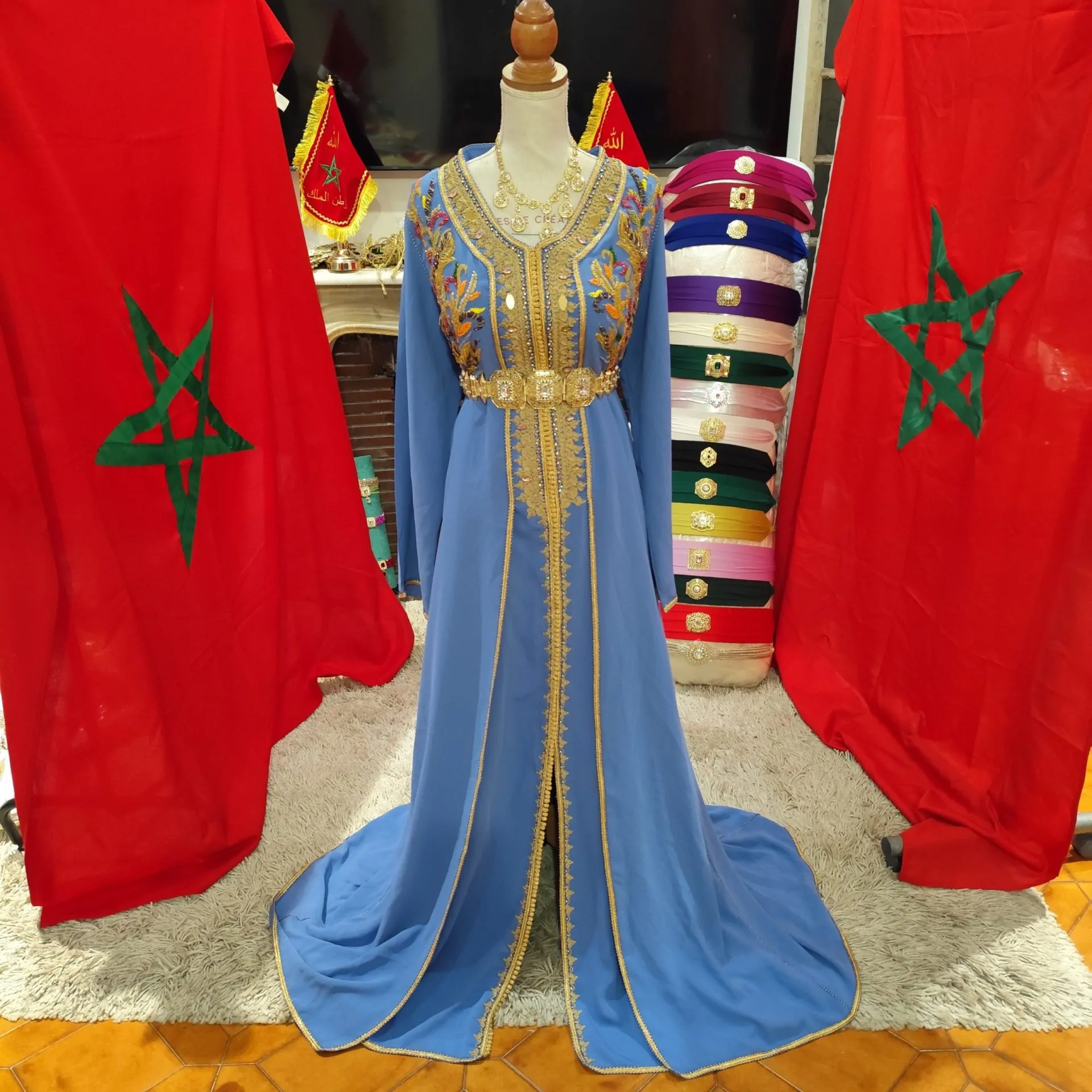 caftan marocain d occasion grande taille