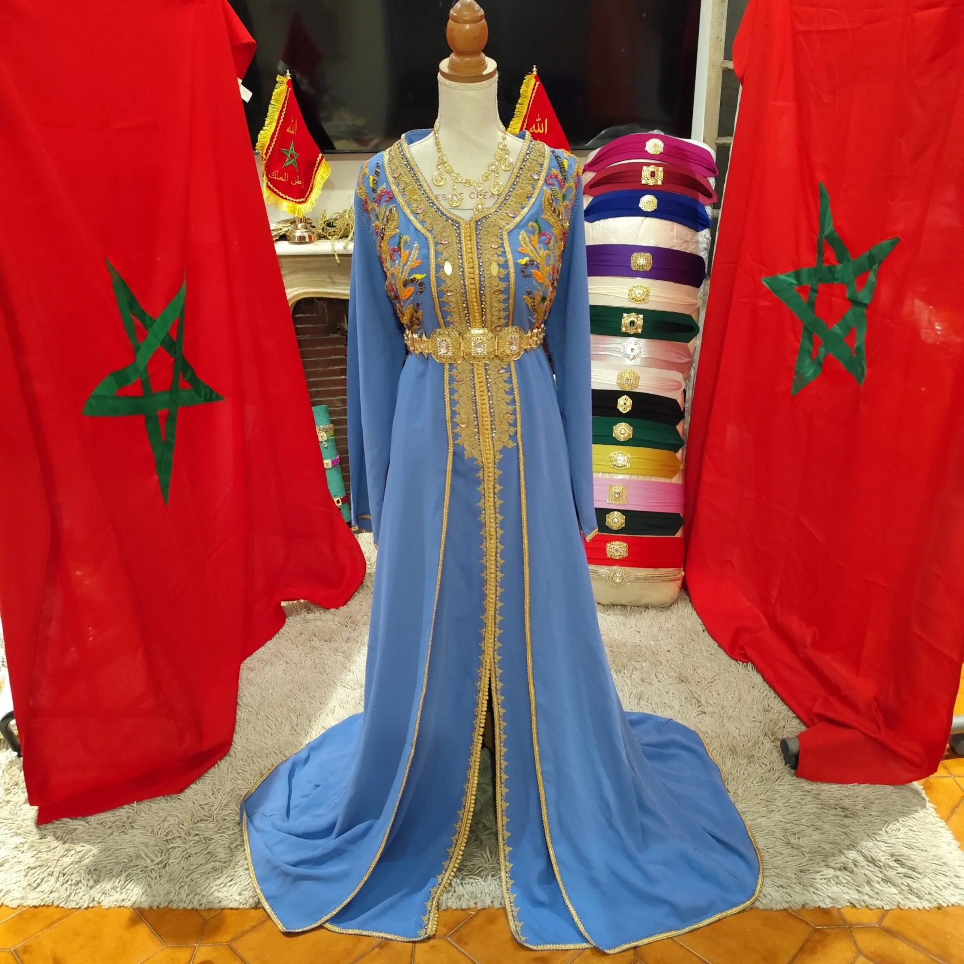 caftan marocain d occasion grande taille – Image 11
