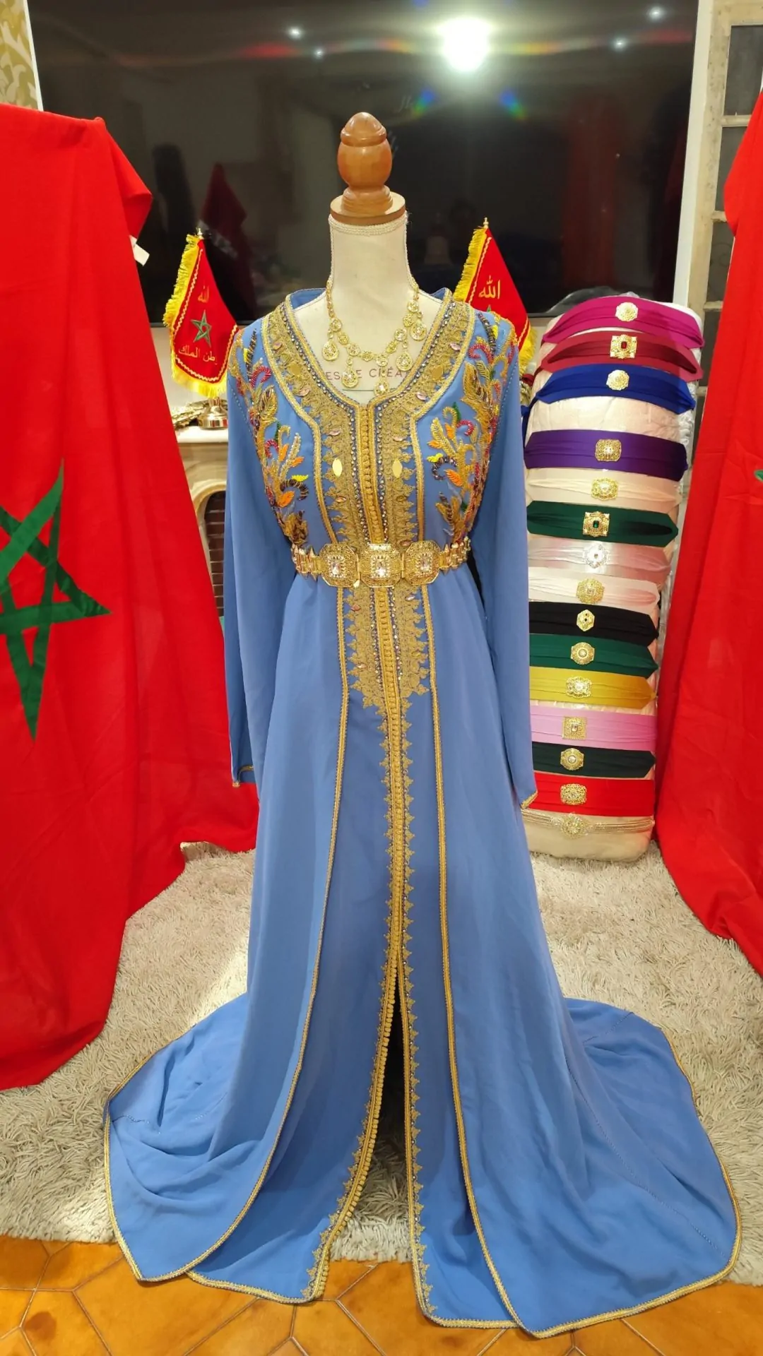 caftan marocain d occasion grande taille – Image 12