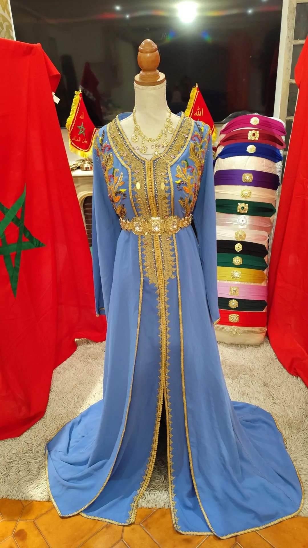 caftan marocain d occasion grande taille – Image 4