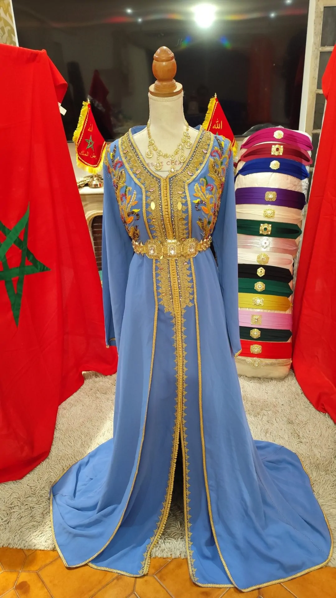 caftan marocain d occasion grande taille – Image 5