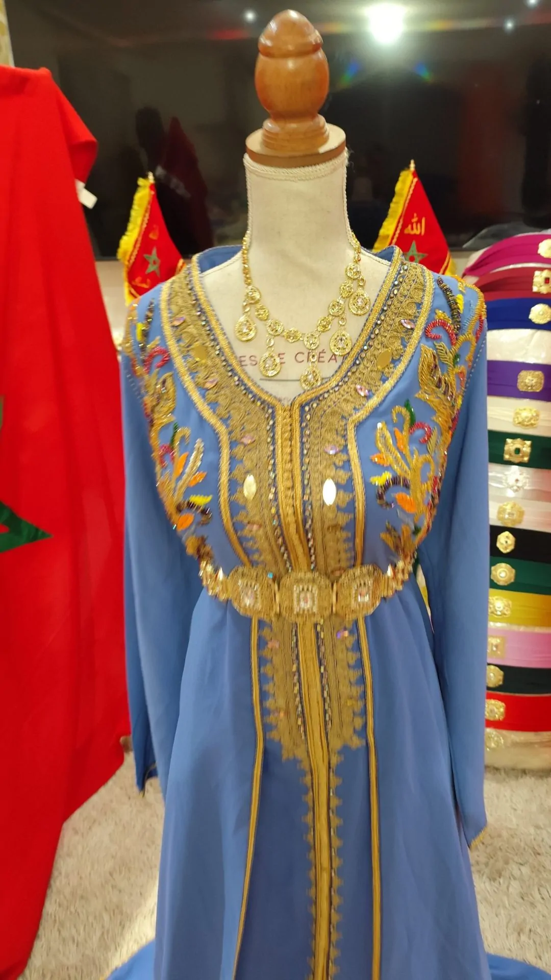 caftan marocain d occasion grande taille – Image 7