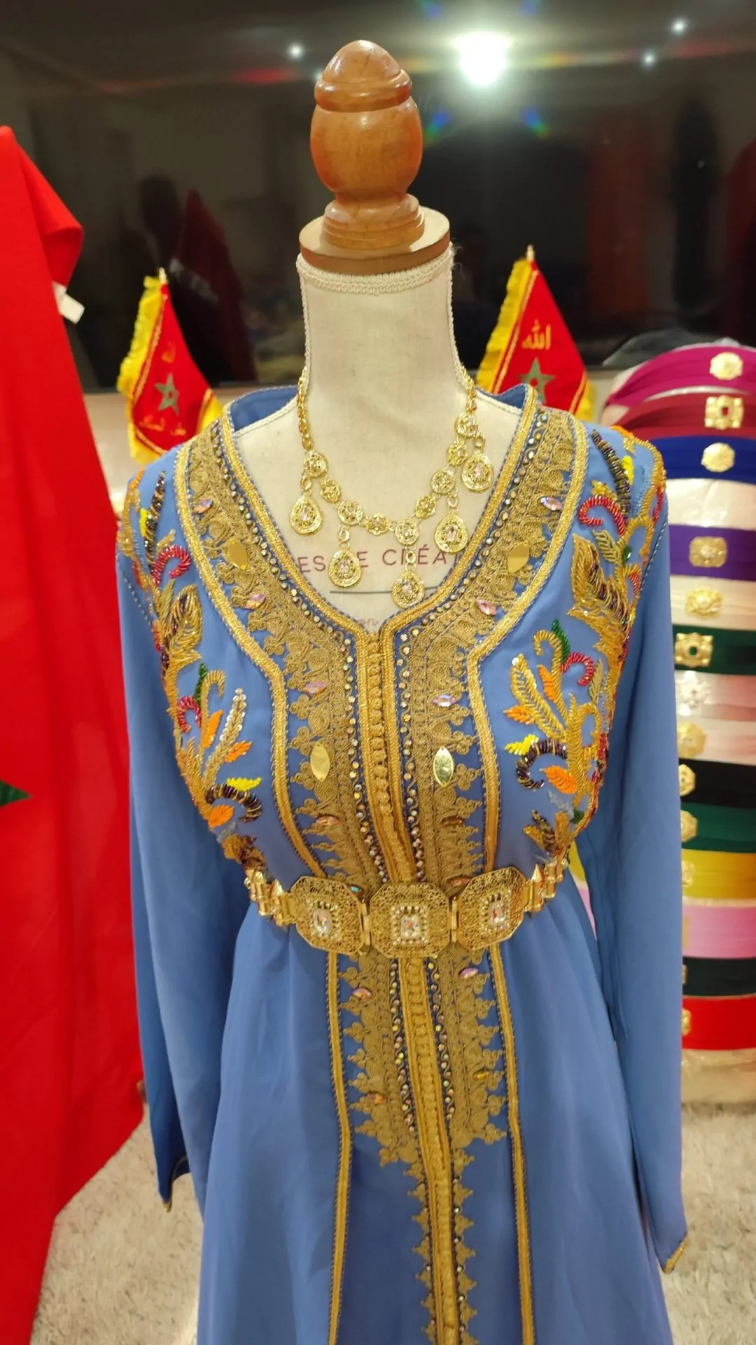 caftan marocain d occasion grande taille – Image 2