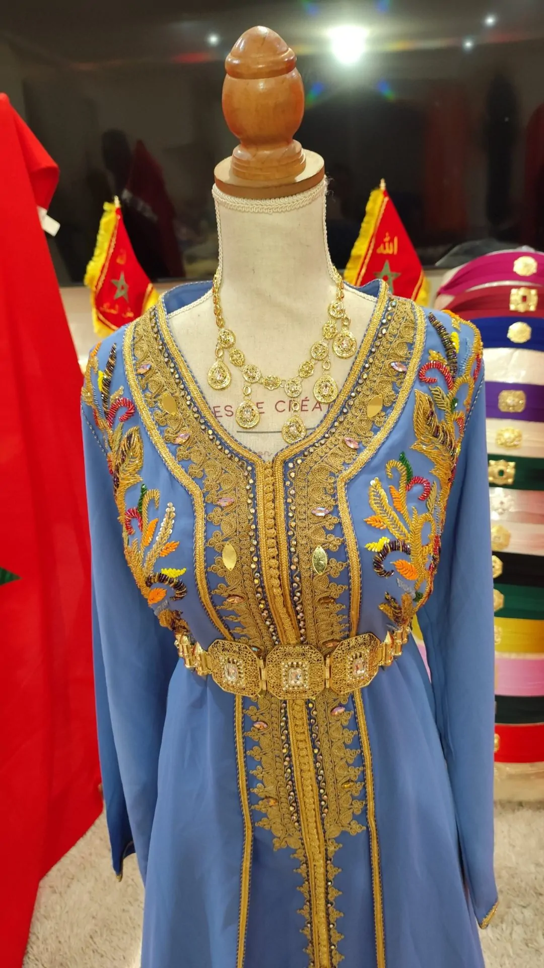 caftan marocain d occasion grande taille – Image 3