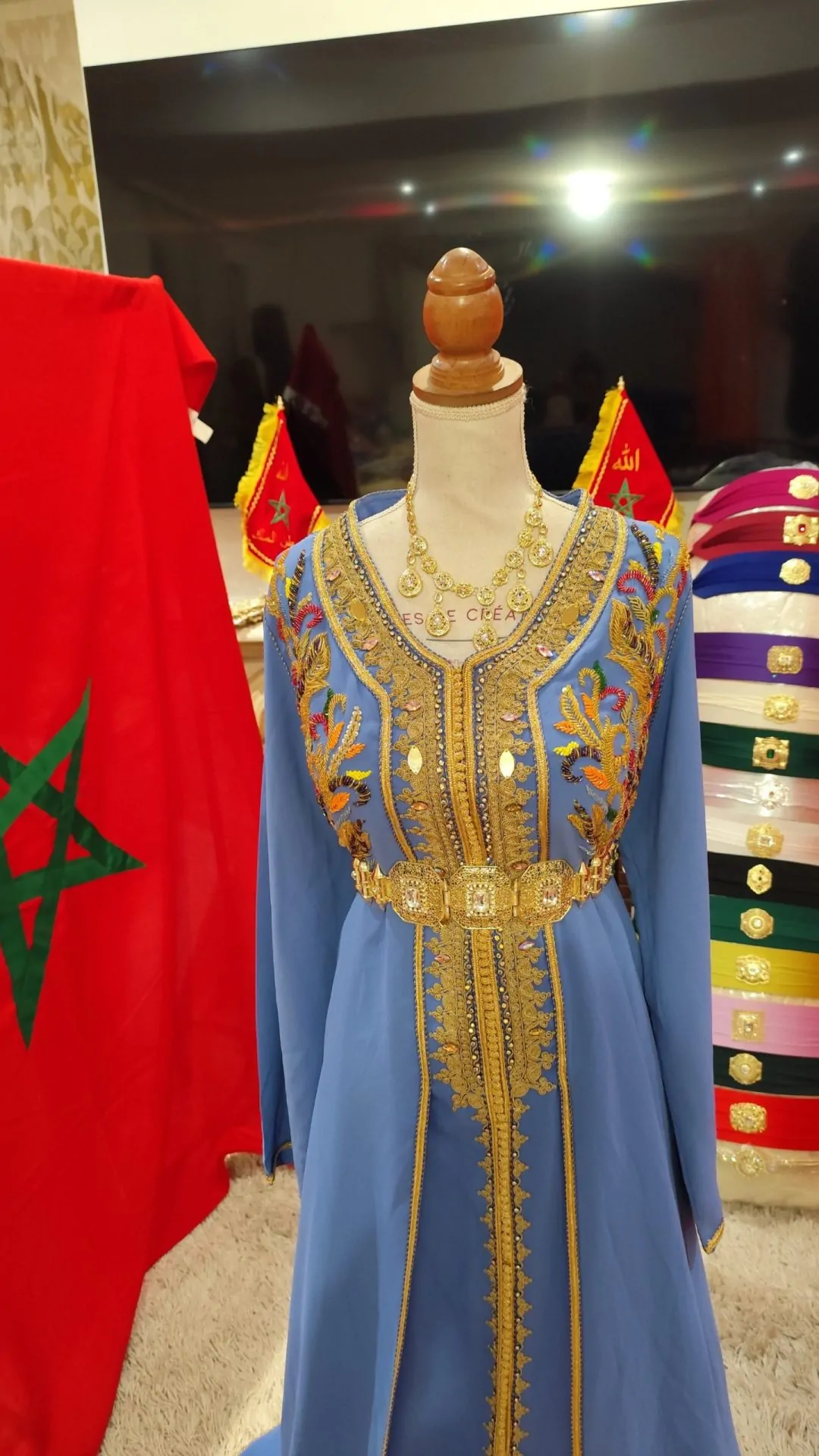 caftan marocain d occasion grande taille – Image 8