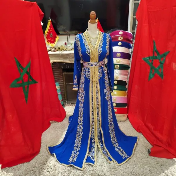 Nieuwe Marokkaanse kaftan met riem — photo 4
