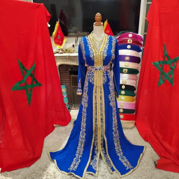 Nieuwe Marokkaanse kaftan met riem