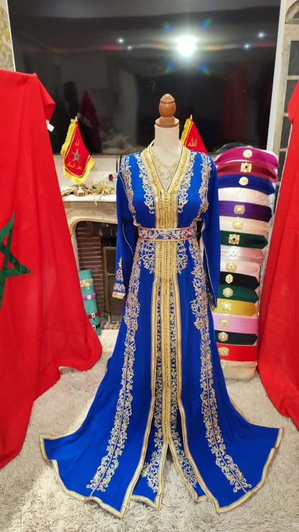 Nieuwe Marokkaanse kaftan met riem — photo 10