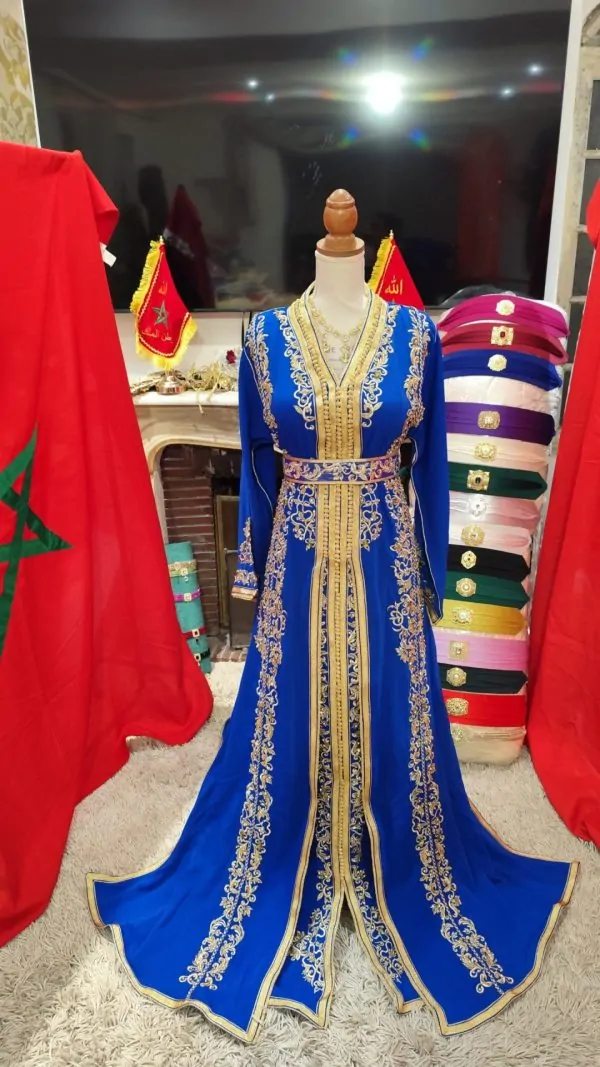 Nieuwe Marokkaanse kaftan met riem — photo 6