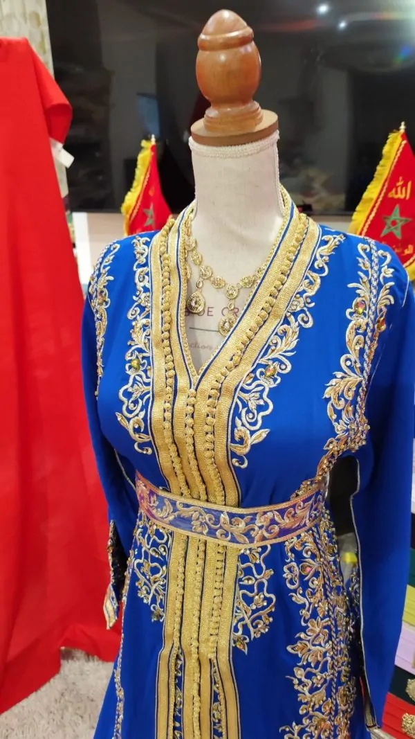 Nieuwe Marokkaanse kaftan met riem — photo 14