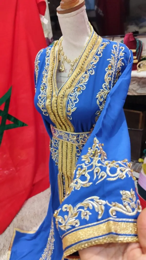 Nieuwe Marokkaanse kaftan met riem — photo 5