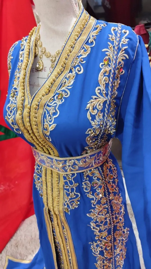 Nieuwe Marokkaanse kaftan met riem — photo 11