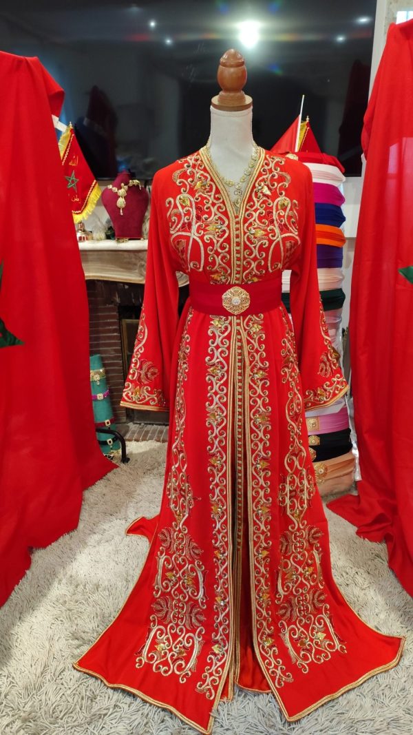 caftan marocain neuf doublé — photo 7