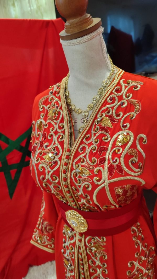 caftan marocain neuf doublé — photo 3