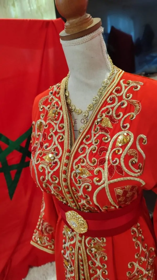 قفطان مغربي جديد مبطن — photo 3